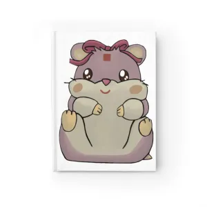 Purple Hamster Journal - Ruled Line