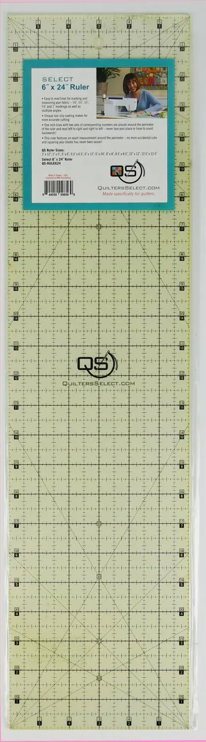 Quilters Select Rulers - 6" x 24"