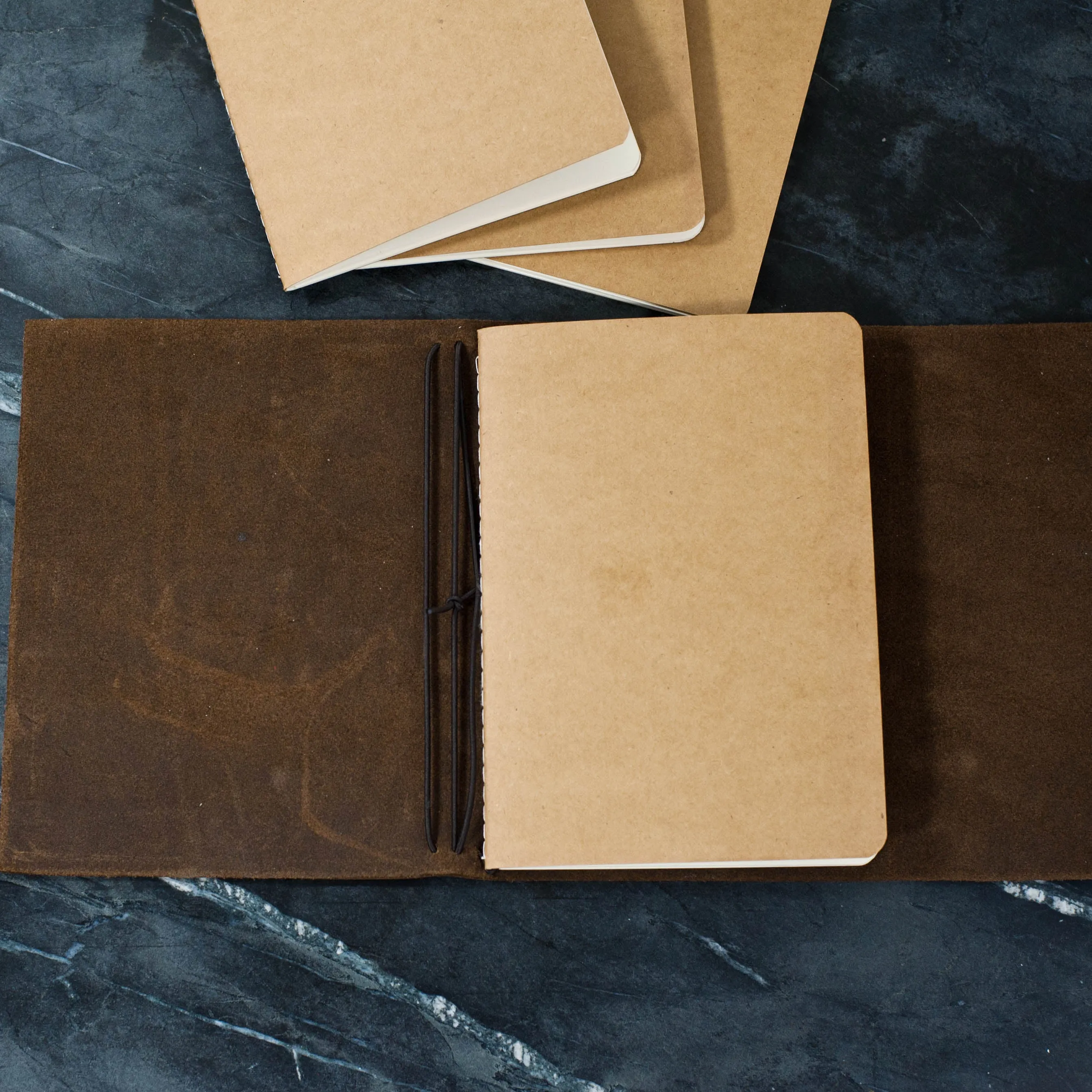 Refillable Leather Journal