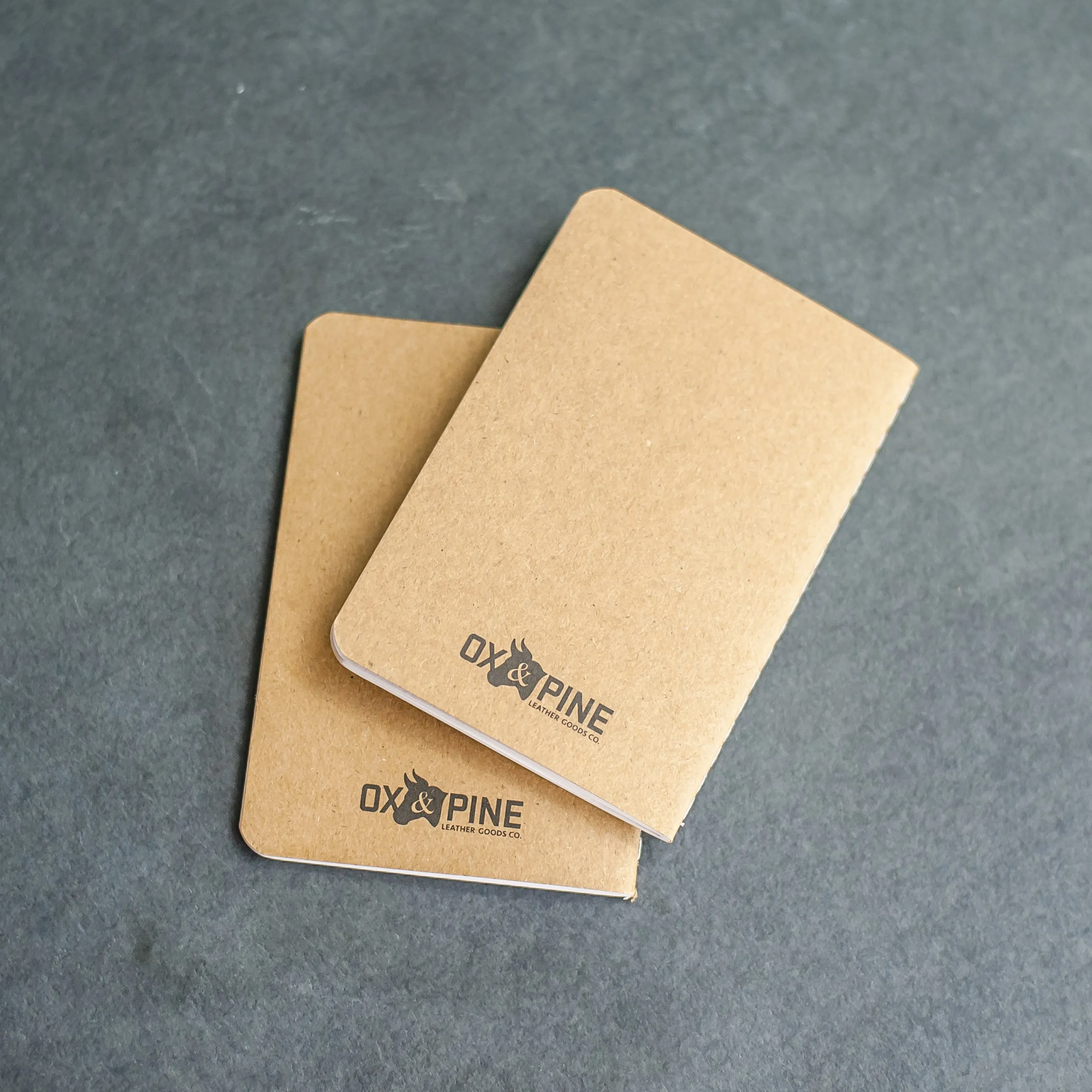 Refillable Personalized Leather Pocket Journal