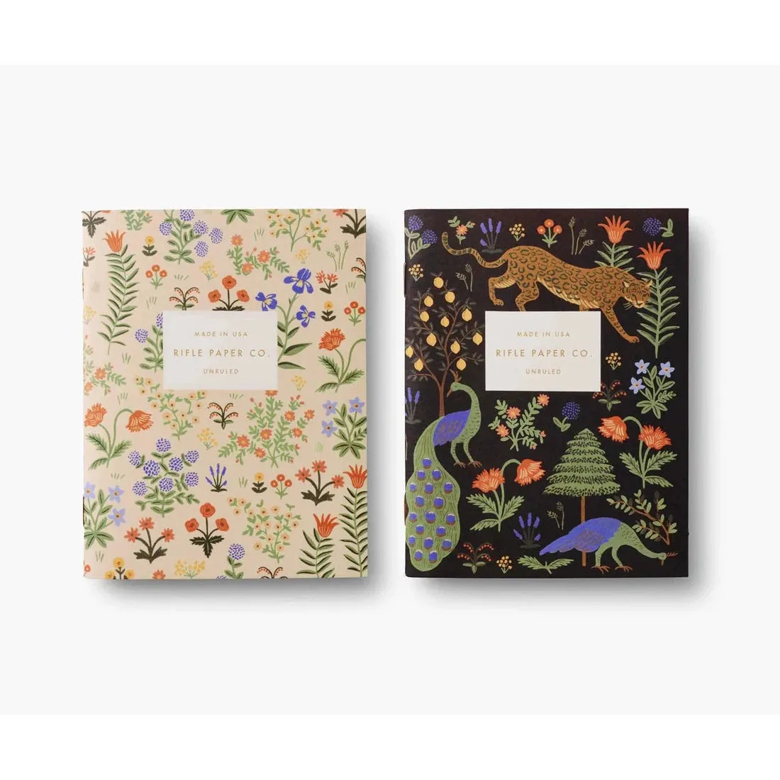 Rifle Paper Co. menagerie pocket notebooks