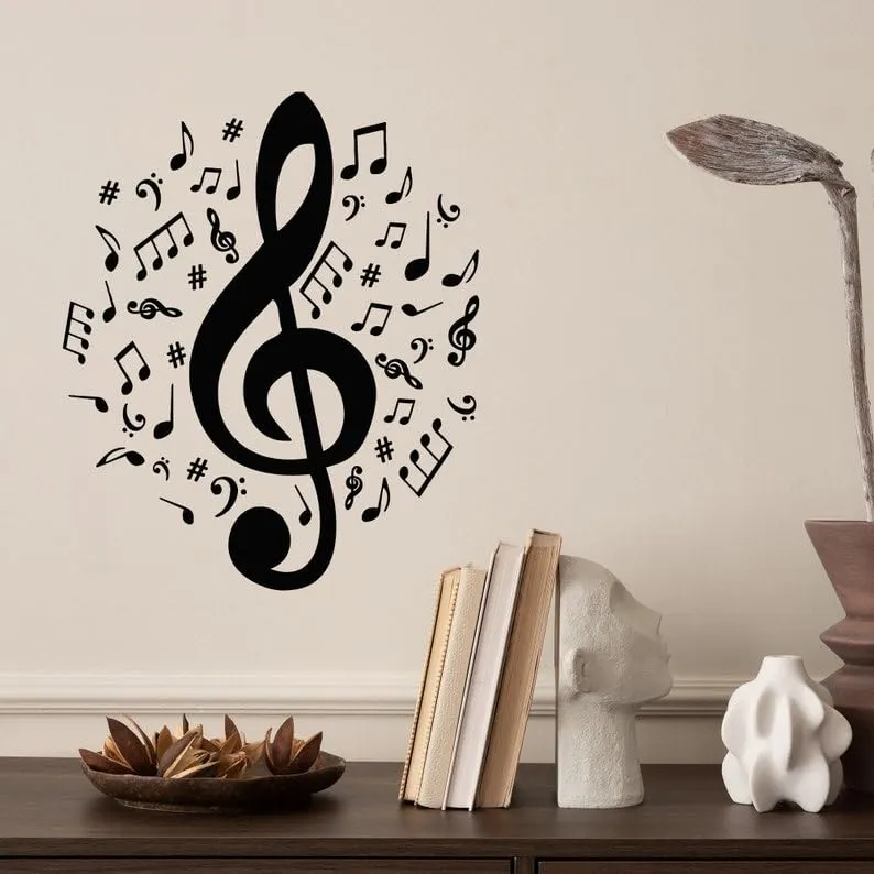 SnappySticker Notes Wall Sticker PVC Vinyl Easy to Stick (27 X 32)