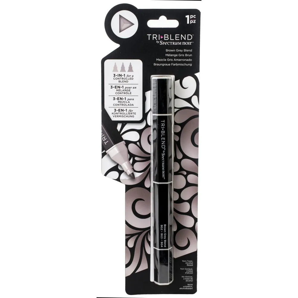 Spectrum Noir Triblend Marker - Brown Grey Blend