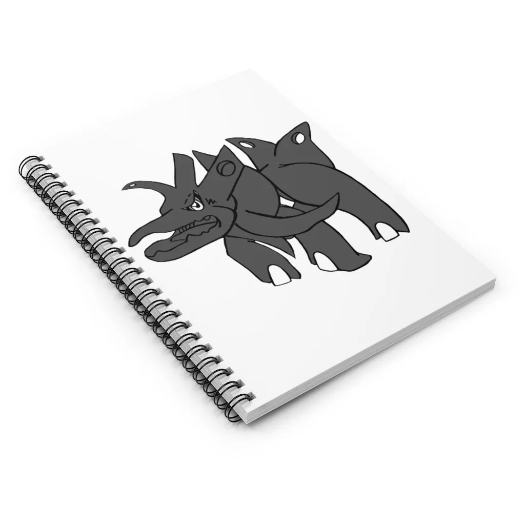 Tanktron Spiral Notebook - Ruled Line