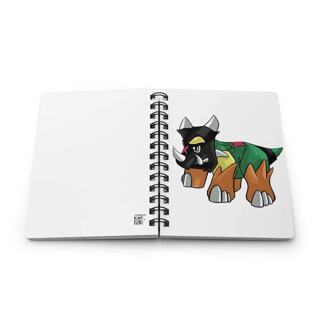 Turroxosaurus Spiral Bound Journal