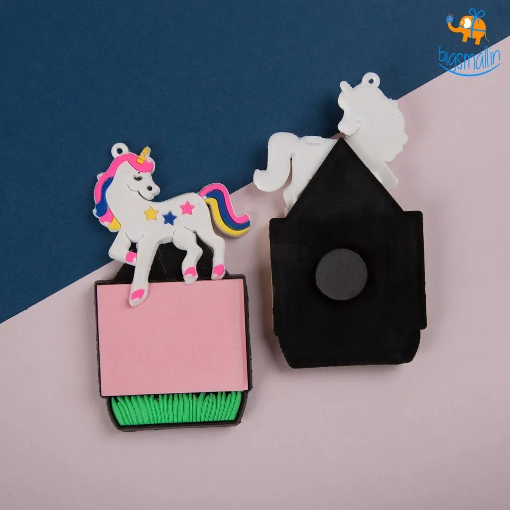 Unicorn Sticky Notes with Magnetic Back