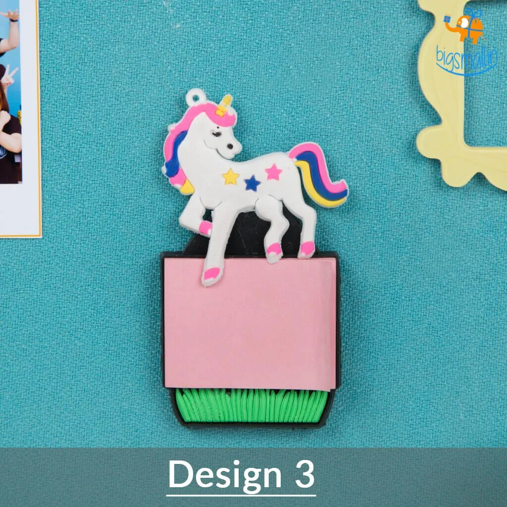 Unicorn Sticky Notes with Magnetic Back