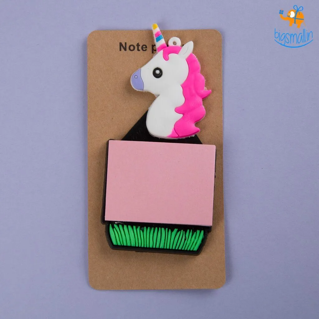 Unicorn Sticky Notes with Magnetic Back