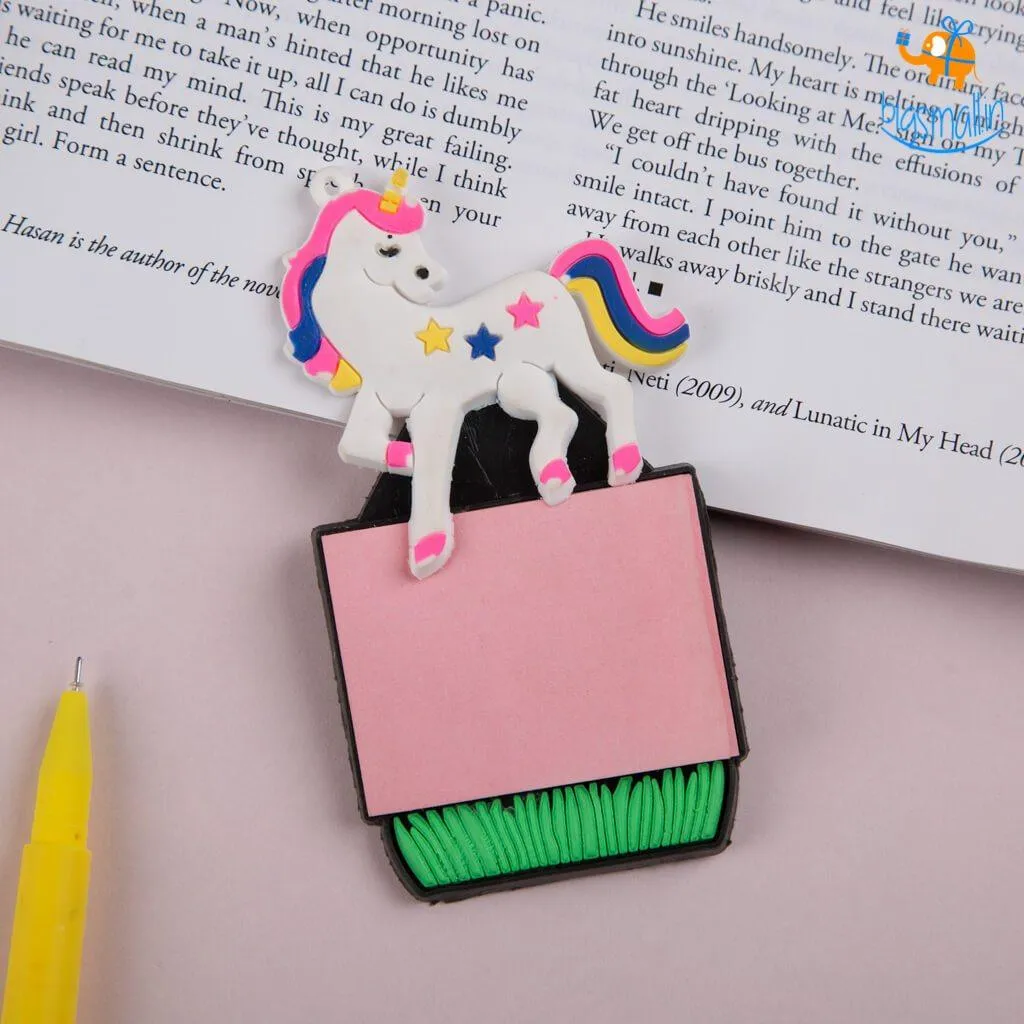 Unicorn Sticky Notes with Magnetic Back