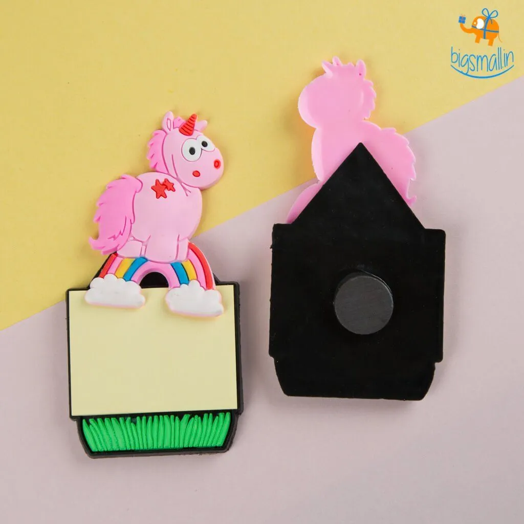 Unicorn Sticky Notes with Magnetic Back