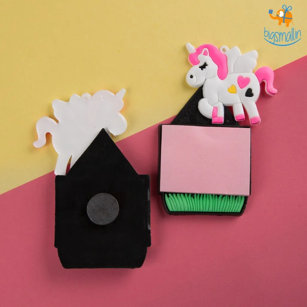 Unicorn Sticky Notes with Magnetic Back