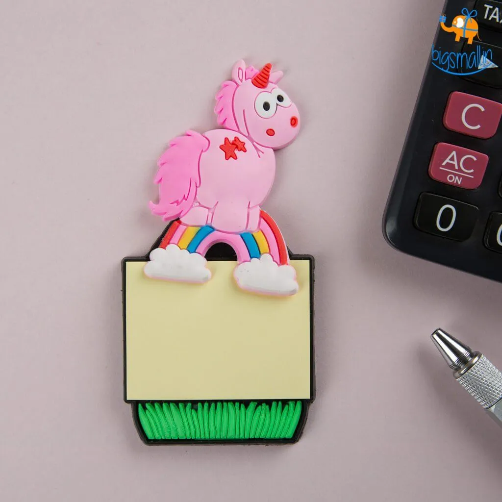 Unicorn Sticky Notes with Magnetic Back