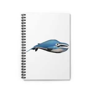 Whale Spiral Notebook - Ruled Line