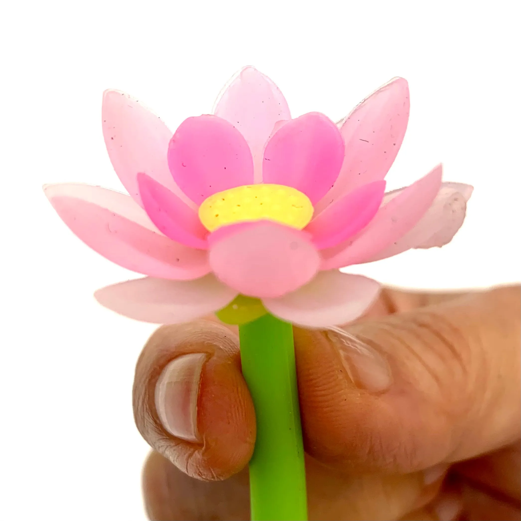 X 22416 LOTUS FLOWER GEL PEN-DISCONTINUED