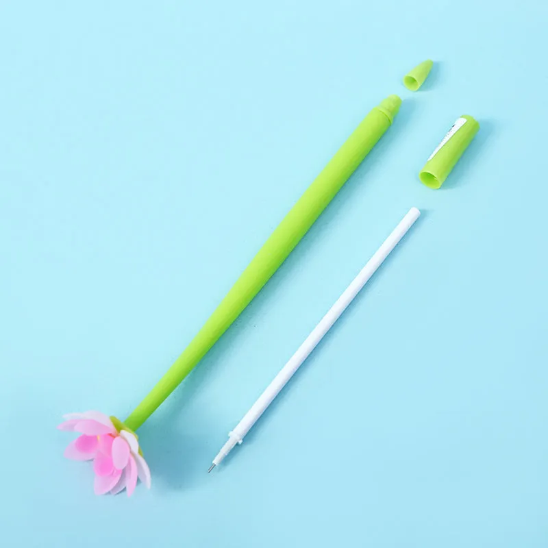 X 22416 LOTUS FLOWER GEL PEN-DISCONTINUED