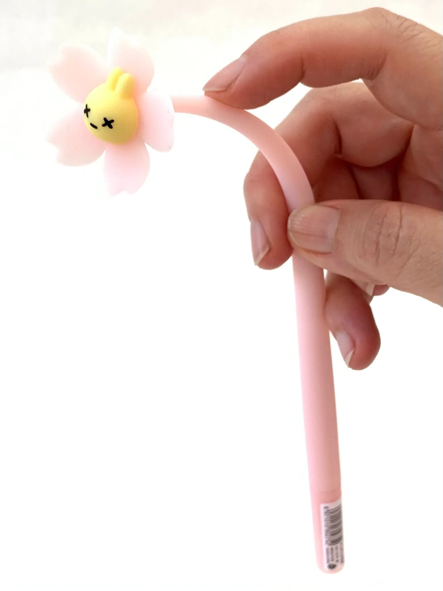 X 224192 SAKURA RABBIT FLOWER WIGGLE GEL PEN-DISCONTINUED